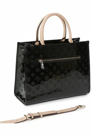 Guess Sac à main verni à logo