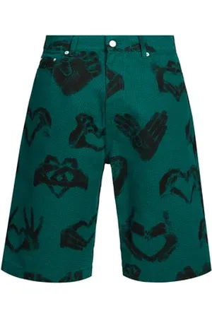 Arte Antwerp Short à motif coeur