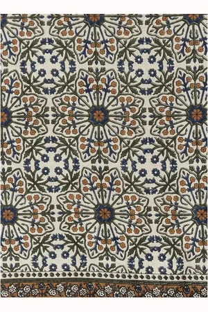 Saison 1865 Foulard imprimé en coton