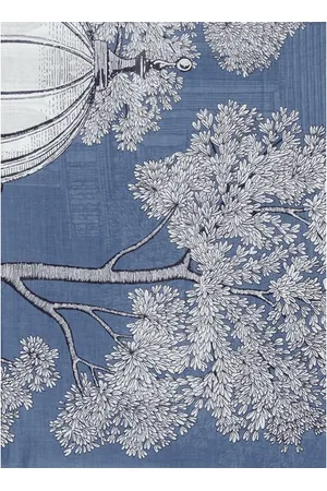InouI Editions Foulard imprimé en coton