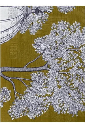 InouI Editions Foulard imprimé en coton
