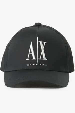 Armani Exchange Casquette en coton à lgoo brodé