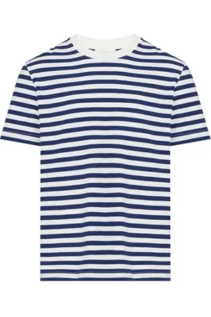Saison 1865 T-shirt à rayures en coton