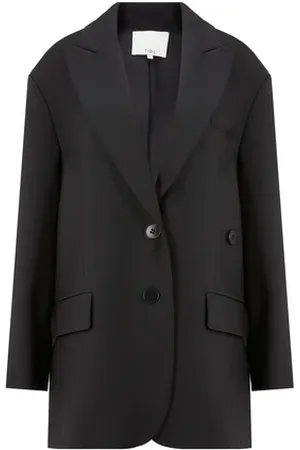 tibi Veste oversize en laine mélangée
