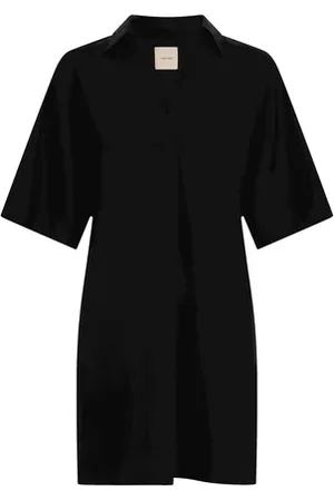 Calvin Klein Robe chemise en lin et lyocell