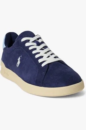 Ralph Lauren Baskets traditionnelles Court II en daim