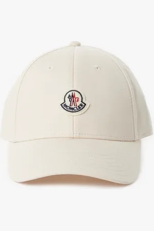 Moncler Casquette brodée en coton