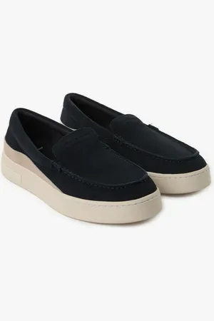 Armani Exchange Mocassin en cuir suédé
