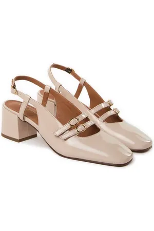 Maison Toufet Babies en cuir verni
