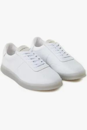 Emporio Armani Baskets basses en cuir