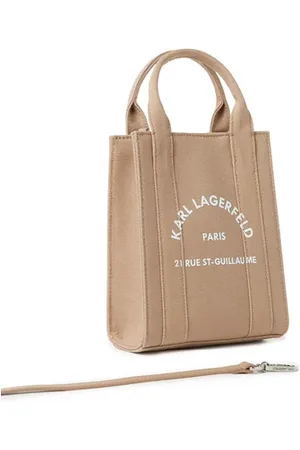 Karl Lagerfeld Petit sac cabas en coton