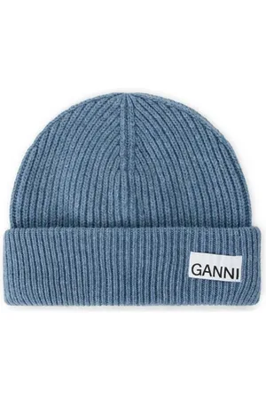 Ganni Bonnet en laine mélangé