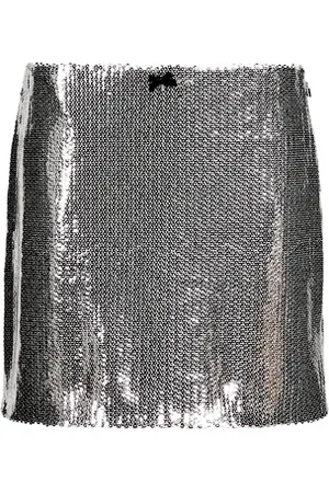 ROTATE Jupe courte à sequins