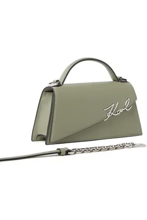 Karl Lagerfeld Sac à main en cuir bicolore