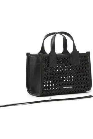 Karl Lagerfeld Sac cabas tressé petit