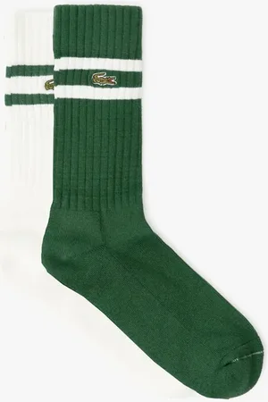 Lacoste Lot de 2 paires de chaussettes épaisses