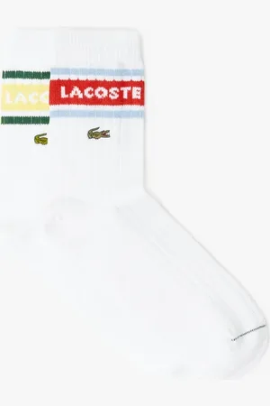 Lacoste Lot de 2 paires de chaussettes logotypées