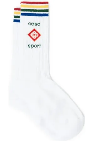 Casablanca Chaussettes hautes motif