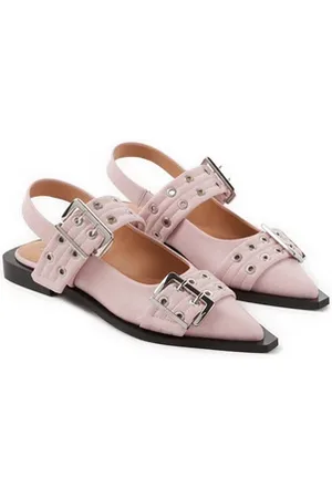 Ganni Ballerines en cuir