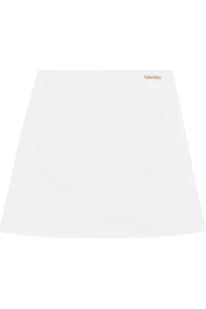 Calvin Klein Jupe courte évasée en coton