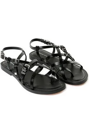 Michael Kors Sandales plates en cuir