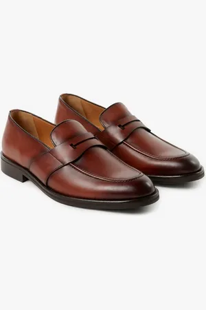 Hackett Mocassins en cuir Collin