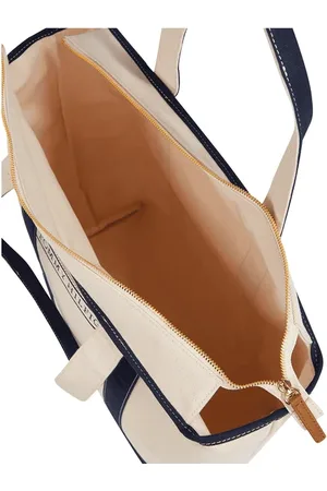 Tommy Hilfiger Sac cabas en toile bicolore