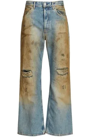 Acne Studios Jean coupe ample en coton