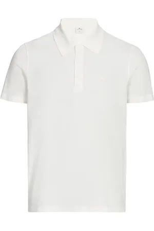 Courrèges Polo manches courtes en coton