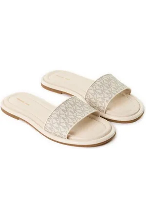 Michael Kors Mules plates à monogramme