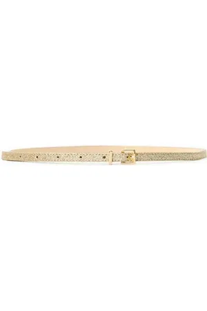 Saison 1865 Ceinture pailletée en cuir
