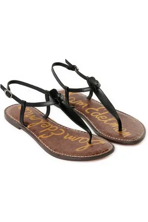 Sam Edelman Sandales plates Gigi en cuir