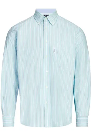 Façonnable Chemise à rayures en coton