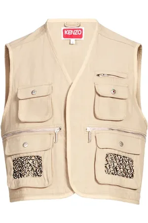 Kenzo Veste sans manches en coton