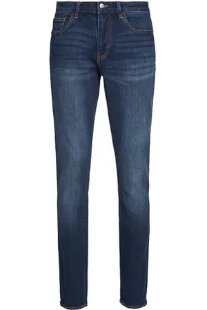 Armani Exchange Jean slim délavé en coton