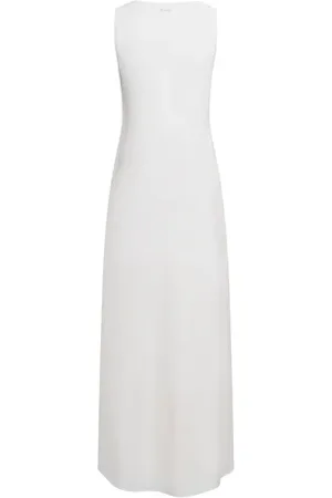 Calvin Klein Robe longue col en v