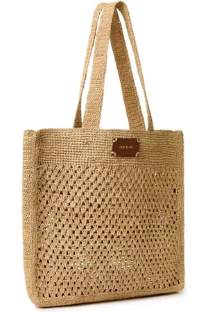Nat & Nin Sac Paloma en raphia