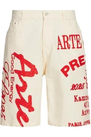 Arte Antwerp Short à motif en coton
