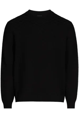 Armani Exchange Pull à maille à motif