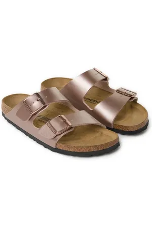 Birkenstock SAndales en cuir brillant Arizona