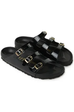 Birkenstock Mules en cuir verni Florida Fresh