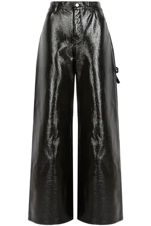 Courrèges Pantalon en vinyle
