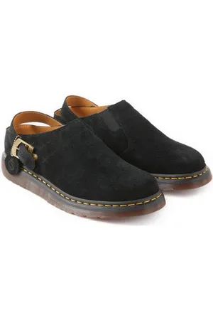 Dr. Martens Mules en cuir effet daim