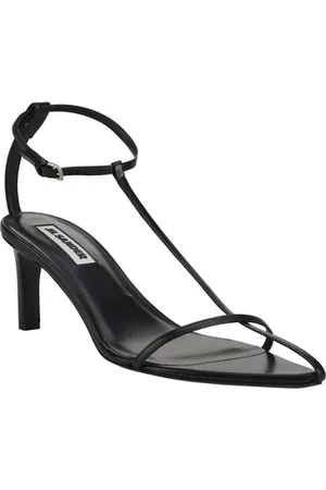Jil Sander Sandales à talons en cuir