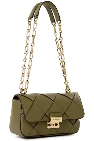 Michael Kors Sac à main Tribeca en cuir tressé