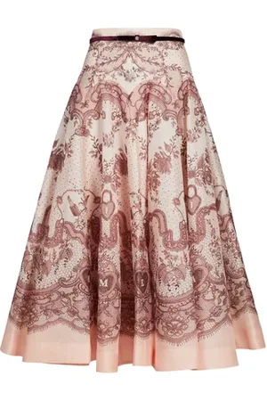ZIMMERMANN Jupe evasée à motif