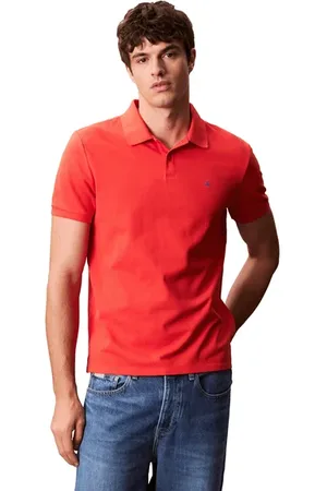 Calvin Klein Polo manches courtes en coton