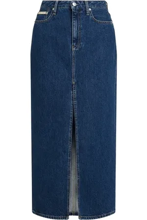 Calvin Klein Jupe longue en jean