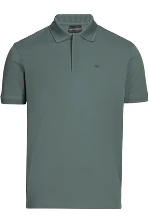 Emporio Armani Polo manches courtes en coton