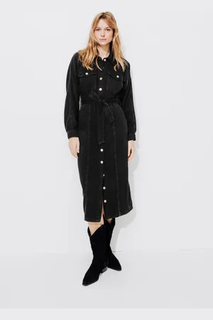 Promod Longue robe en jean Femme - Vêtements - MODE Femme